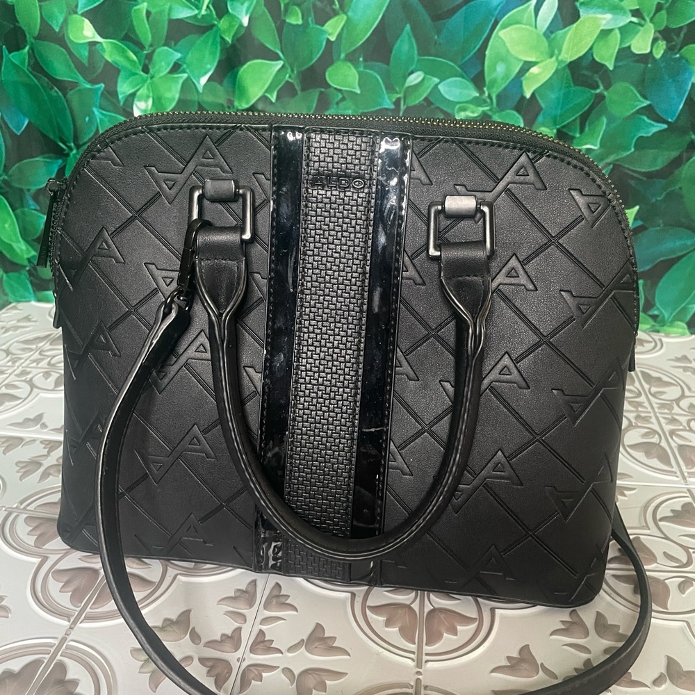 Aldo black satchel